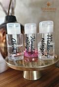 Handgemaakte Pompdispenser met Naamsticker