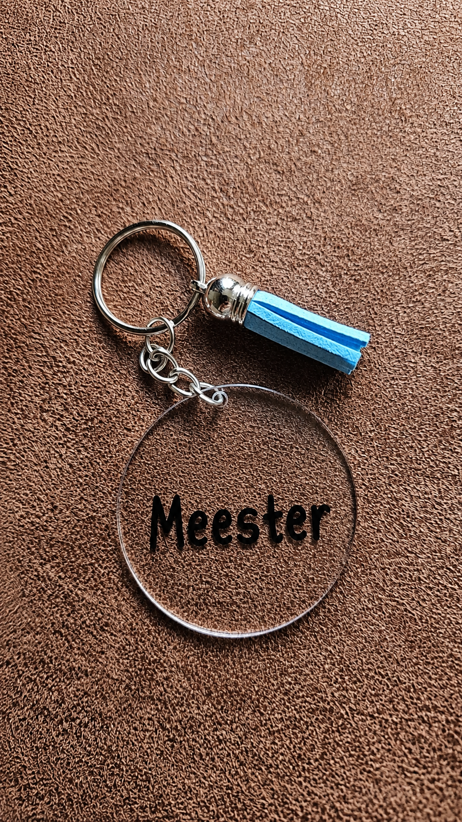 Gepersonaliseerde Sleutelhanger Juf & Meester – Het Ultieme Bedankje!